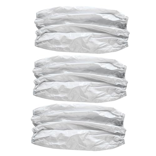 LOORGVEL 3 Paare Weiße PVC Ölbeständige Ärmel Schutz Ärmlinge mit Elastischem Wasserdichte Küchenschutz Ärmel für Hausreinigung Wiederverwendbar und Bequem für Erwachsene LOORGVEL 3 Paare Weiße PVC Ölbeständige Ärmel Schutz Ärmlinge mit Elastischem Wasserdichte Küchenschutz Ärmel für Hausreinigung Wiederverwendbar und Bequem für Erwachsene von LOORGVEL