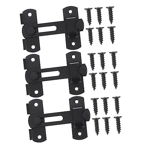 LOORGVEL 3 Sätze Türschloss mit Flip Verschluss für Robuste und Langlebige Türverriegelung für Privaten Schutz für und Außentüren LOORGVEL 3 Sätze Türschloss mit Flip Verschluss für Robuste und Langlebige Türverriegelung für Privaten Schutz für und Außentüren von LOORGVEL