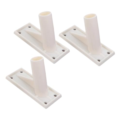 LOORGVEL 3 Selbstklebende Flaggenhalter Wandhalterung Fahnenmast Halterung für Garten und Werbefahnen Vielseitig Einsetzbar Einfache für Innen und Außenbereich von LOORGVEL