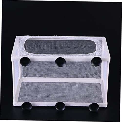 LOORGVEL 3 Stück Aquarium Aufzuchtbecken aus Weißem Mesh mit Saugnapf Isolierbox Fischzucht für Tropische Fische Praktisches Fischbrutnetz mit Großer Kapazität Einfach zu Reinigen und LOORGVEL 3 Stück Aquarium Aufzuchtbecken aus Weißem Mesh mit Saugnapf Isolierbox Fischzucht für Tropische Fische Praktisches Fischbrutnetz mit Großer Kapazität Einfach zu Reinigen und von LOORGVEL