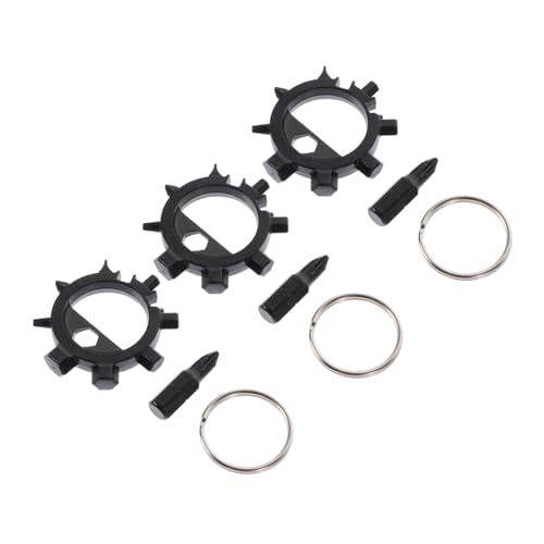 LOORGVEL 3 Stück Multifunktionales Fahrrad Reparaturset Schraubendreher Octopus Design Tragbares Outdoor Werkzeug für Komplexe Fahrradreparaturen Leicht und Kompakt für Unterwegs Geeignet von LOORGVEL