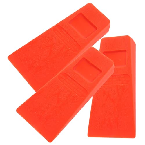 LOORGVEL 3 Stück Teiliges Baumfällkeile Orange Schlagfeste und Kältebeständige Forstkeile mit Griffiger Oberfläche für Sicheres Schnelles Fällen und Spalten von Leicht und für Mobile LOORGVEL 3 Stück Teiliges Baumfällkeile Orange Schlagfeste und Kältebeständige Forstkeile mit Griffiger Oberfläche für Sicheres Schnelles Fällen und Spalten von Leicht und für Mobile von LOORGVEL