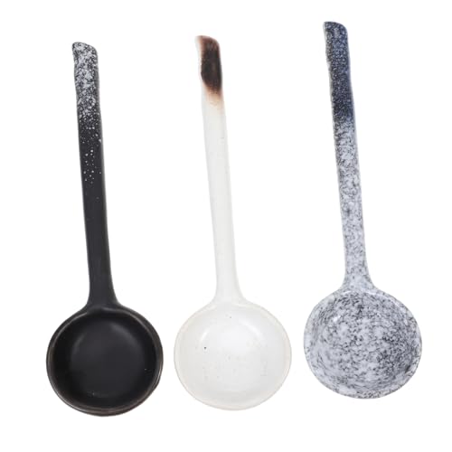 LOORGVEL 3 Stück Teiliges Keramik suppenschöpfer mit Langem Griff Ergonomisch Geformt Leichtes Design Platzsparend für Täglichen Gebrauch Geschenk für Familie und Freunde LOORGVEL 3 Stück Teiliges Keramik suppenschöpfer mit Langem Griff Ergonomisch Geformt Leichtes Design Platzsparend für Täglichen Gebrauch Geschenk für Familie und Freunde von LOORGVEL