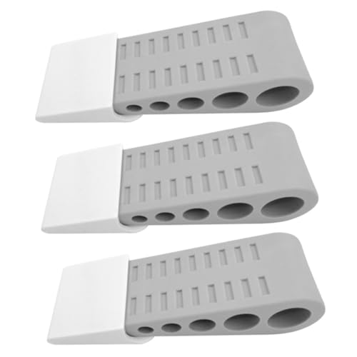 LOORGVEL 3 Stück Teiliges Türstopper aus Tpr Rutschfester Türkeil mit Einzigartigem Strukturdesign für Kratzschutz für Holzböden Geeignet für Schlafzimmer Küche Wohnzimmer und Garage LOORGVEL 3 Stück Teiliges Türstopper aus Tpr Rutschfester Türkeil mit Einzigartigem Strukturdesign für Kratzschutz für Holzböden Geeignet für Schlafzimmer Küche Wohnzimmer und Garage von LOORGVEL