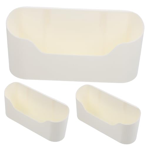 LOORGVEL 3 Stück Wandmontierte Aufbewahrungsbox aus Selbstklebende Stauraumlösung für Küche Bad und Büro Große Kapazität Platzsparend und Einfach zu Bedienen LOORGVEL 3 Stück Wandmontierte Aufbewahrungsbox aus Selbstklebende Stauraumlösung für Küche Bad und Büro Große Kapazität Platzsparend und Einfach zu Bedienen von LOORGVEL