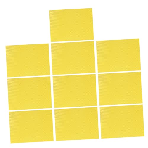 LOORGVEL 30 Stück Teiliges Bienenwachs Wabenblatt Beschichtete Beehive Foundation Sheets Bienenfreundlich Langlebig und Wiederverwendbar Imkereibedarf Zubehör für Natürliche LOORGVEL 30 Stück Teiliges Bienenwachs Wabenblatt Beschichtete Beehive Foundation Sheets Bienenfreundlich Langlebig und Wiederverwendbar Imkereibedarf Zubehör für Natürliche von LOORGVEL