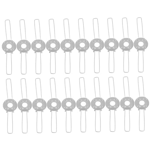 LOORGVEL 30 Stück Teiliges Lampenschirm Federclip Stabile Lampenschirmhalterung mit Doppelgabel Design Geeignet für Pendel und Tischlampen Einfach zu Montieren und Lampenschirme Sicher LOORGVEL 30 Stück Teiliges Lampenschirm Federclip Stabile Lampenschirmhalterung mit Doppelgabel Design Geeignet für Pendel und Tischlampen Einfach zu Montieren und Lampenschirme Sicher von LOORGVEL