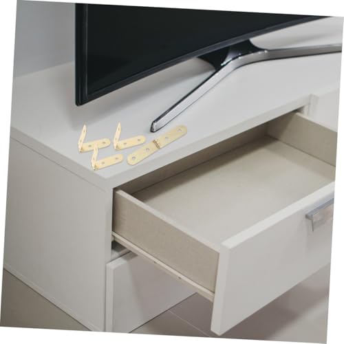 LOORGVEL 30 Stück Teiliges Mini Eisenscharnier für Schmuckschachteln Retro Holzbox Scharniere mit Schrauben Rostfreie Stabile Schranktürscharnier für Kleine Holzschubladen und LOORGVEL 30 Stück Teiliges Mini Eisenscharnier für Schmuckschachteln Retro Holzbox Scharniere mit Schrauben Rostfreie Stabile Schranktürscharnier für Kleine Holzschubladen und von LOORGVEL