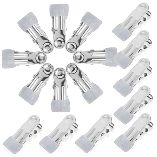 LOORGVEL 30stücke Poolabdeckungsklammern Aus Edelstahl Klemmzwingen Für Poolabdeckung Metallklammern Für Aufstellpools Robuste Poolabdeckungsklammern Edelstahl Clips Für Poolabdeckung von LOORGVEL