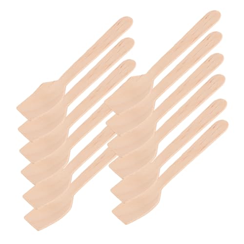 LOORGVEL 300 Stück Mini Holzlöffel Einweg Holz Dessertlöffel mit Quadratischer Spitze für Eiscreme Joghurt Desserts Catering Hygienisch und Praktisch für Verkostung und Catering LOORGVEL 300 Stück Mini Holzlöffel Einweg Holz Dessertlöffel mit Quadratischer Spitze für Eiscreme Joghurt Desserts Catering Hygienisch und Praktisch für Verkostung und Catering von LOORGVEL