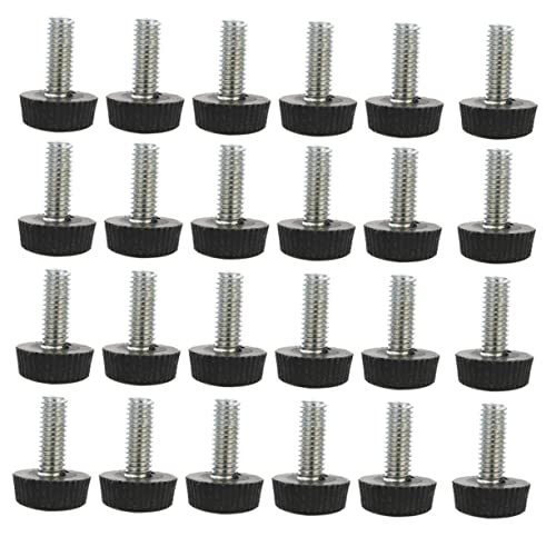 LOORGVEL 30Stücke Verstellbare Möbelfüße Einstellbare Leveler für Möbel Metrische Möbel Nivellierfüße für Tischbeine und Sofas Installieren Basis Robust von LOORGVEL