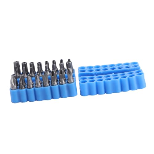 LOORGVEL 33 Teiliges Sicherheits Bit Set mit Magnetischem Bithalter Stern Kreuz Vierflügel Kompatibel für Akku Schrauber und Bohrmaschinen Kompakt und Vielseitig Zufällige Farbe LOORGVEL 33 Teiliges Sicherheits Bit Set mit Magnetischem Bithalter Stern Kreuz Vierflügel Kompatibel für Akku Schrauber und Bohrmaschinen Kompakt und Vielseitig Zufällige Farbe von LOORGVEL