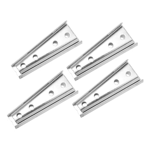 LOORGVEL 4 Paare Sofa Verbinder Halter Möbelverbinder für Sitzgruppen Stabile Verbindung Einfache Montage Verzinkt für Polstermöbel Geeignet von LOORGVEL