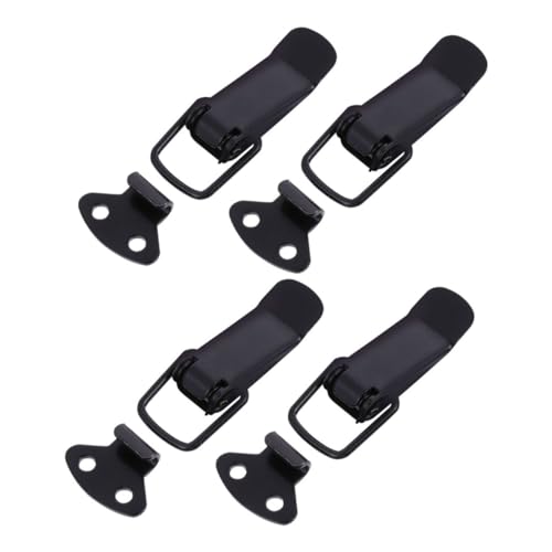 LOORGVEL 4 Satz Klemmschloss Metall Federgeladen Verstellbare Toggle Verschlüsse mit Trockenbauschrauben Geeignet für Türen Fenster Schränke und Kisten LOORGVEL 4 Satz Klemmschloss Metall Federgeladen Verstellbare Toggle Verschlüsse mit Trockenbauschrauben Geeignet für Türen Fenster Schränke und Kisten von LOORGVEL