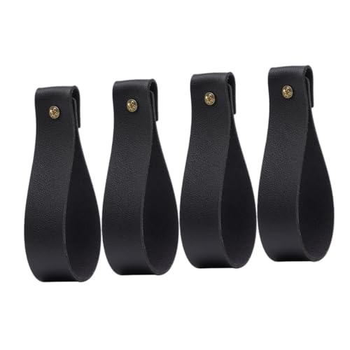 LOORGVEL 4 Stck. Wandmontierte Lederhaken für Vorhangstangen und Handtücher Bohemian Stil Praktische und Stilvolle Aufhängemöglichkeiten für Badezimmer Küche und Schlafzimmer LOORGVEL 4 Stck. Wandmontierte Lederhaken für Vorhangstangen und Handtücher Bohemian Stil Praktische und Stilvolle Aufhängemöglichkeiten für Badezimmer Küche und Schlafzimmer von LOORGVEL