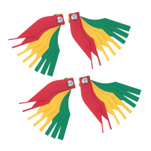 LOORGVEL 4 Stück Bremsbelag Messlehre Set Kunststoff Verschleißmessgerät Bremsbelag Dickenmesser Vielseitiges Werkzeug Fahrzeug Messgerät für Bremsbeläge und Fahrzeugteile LOORGVEL 4 Stück Bremsbelag Messlehre Set Kunststoff Verschleißmessgerät Bremsbelag Dickenmesser Vielseitiges Werkzeug Fahrzeug Messgerät für Bremsbeläge und Fahrzeugteile von LOORGVEL