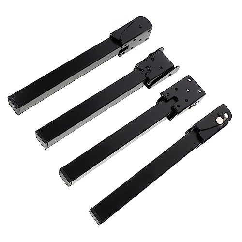 LOORGVEL 4 Stück Faltbare Tischbeine Robustem Material Teiliges für Schreibtisch Laptop Tisch oder Möbel Schwarz Tragfähigkeit Langlebig und Nutzung LOORGVEL 4 Stück Faltbare Tischbeine Robustem Material Teiliges für Schreibtisch Laptop Tisch oder Möbel Schwarz Tragfähigkeit Langlebig und Nutzung von LOORGVEL