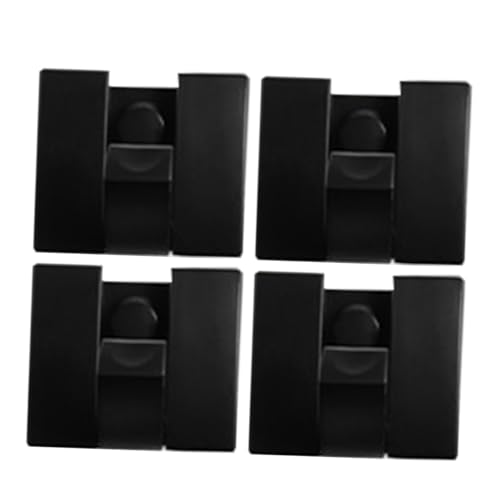 LOORGVEL 4 Stück Faltbare Unsichtbare Wandhaken aus Aluminium Teiliges Platzsparende Klapphaken für Bad Schlafzimmer Küche Stabiles Design Vielseitig für Mäntel Handtücher Taschen von LOORGVEL