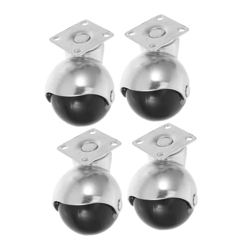 LOORGVEL 4 Stück Möbel Ballrollen Drehbare Ersatzrollen für Schreibtische und Tische Möbelrollen Geräuschloses Design für Schutz von Holzfußböden LOORGVEL 4 Stück Möbel Ballrollen Drehbare Ersatzrollen für Schreibtische und Tische Möbelrollen Geräuschloses Design für Schutz von Holzfußböden von LOORGVEL