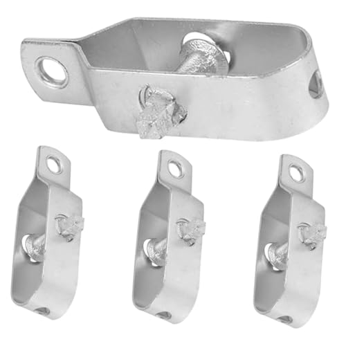 LOORGVEL 4 Stück Robuster Drahtseil Spanner für Garten Einstellbare Seilspannung für Gewächshaus Hühnergehege und Hochwertiger Drahtseil Tightener Verschleißfest und Langlebig von LOORGVEL