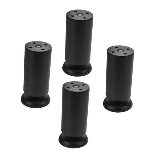 LOORGVEL 4 Stück Schwere Edelstahl Möbelfüße Stabile Glatte Möbelbeine für Schränke Sofas und Betten Einfache Montage Vielseitig Einsetzbar Schwarzes Design LOORGVEL 4 Stück Schwere Edelstahl Möbelfüße Stabile Glatte Möbelbeine für Schränke Sofas und Betten Einfache Montage Vielseitig Einsetzbar Schwarzes Design von LOORGVEL