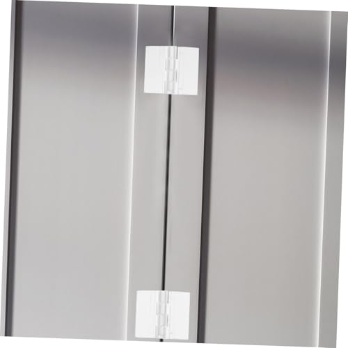 LOORGVEL 4 Stück Selbstklebende Scharniere Transparent Strapazierfähige Flexible Möbelscharniere Für Schranktüren Kleine Boxen Robuste Verstellbare Eckscharnier Ersatzteile LOORGVEL 4 Stück Selbstklebende Scharniere Transparent Strapazierfähige Flexible Möbelscharniere Für Schranktüren Kleine Boxen Robuste Verstellbare Eckscharnier Ersatzteile von LOORGVEL