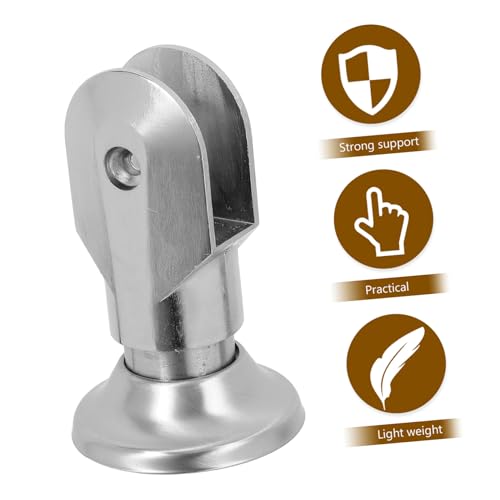 LOORGVEL 4 Stück Teiliges Edelstahl Trennwandstützfuß Stabile Wc trennwand Halterung Rostfrei Starke Tragkraft Praktische Badezimmer Partition Unterstützung für Öffentliche Toiletten LOORGVEL 4 Stück Teiliges Edelstahl Trennwandstützfuß Stabile Wc trennwand Halterung Rostfrei Starke Tragkraft Praktische Badezimmer Partition Unterstützung für Öffentliche Toiletten von LOORGVEL