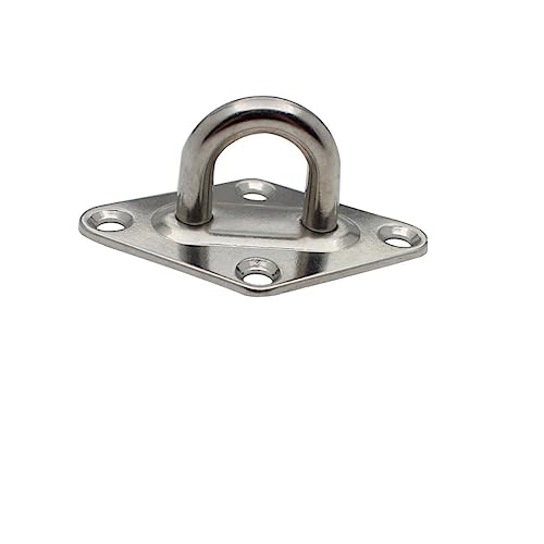 LOORGVEL 4 Stück Teiliges Edelstahl Türverschluss Rhombus Form Praktischer Schieberiegel für Schrank Haustierkäfig Vielseitige Befestigung Einfache Montage Langlebiger Türriegel von LOORGVEL