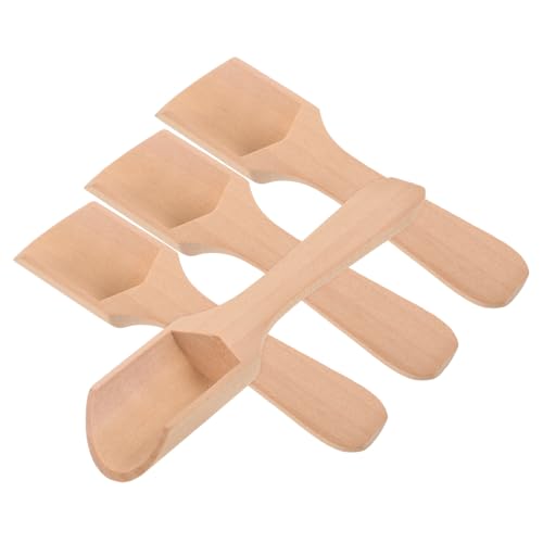 LOORGVEL 4 Stück Teiliges Holzlöffel Klein Kompakt Vielseitig für Gewürze Salz Tee Milchpulver Kaffee Praktisch Küchenhelfer Ergonomisch Glatt Poliert LOORGVEL 4 Stück Teiliges Holzlöffel Klein Kompakt Vielseitig für Gewürze Salz Tee Milchpulver Kaffee Praktisch Küchenhelfer Ergonomisch Glatt Poliert von LOORGVEL