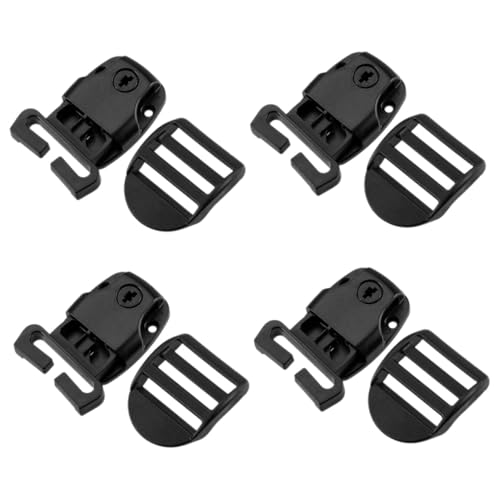 LOORGVEL 4 Stück Teiliges Hot Tub Cover Lock Reparaturset aus Robustem Kunststoff Langlebiger Spa Abdeckungsriegel Installieren Rostfrei Passend für Diverse von LOORGVEL