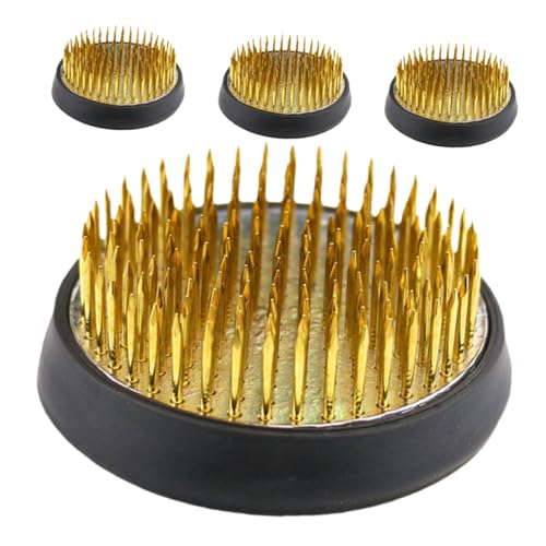 LOORGVEL 4 Stück Teiliges Kupfer Blumenstecker mit Gummihülle Oxidationsbeständig Präzise Floristen Nadeln für Stabile Ikebana Arrangements für Vasen und DIY Blumendekorationen LOORGVEL 4 Stück Teiliges Kupfer Blumenstecker mit Gummihülle Oxidationsbeständig Präzise Floristen Nadeln für Stabile Ikebana Arrangements für Vasen und DIY Blumendekorationen von LOORGVEL