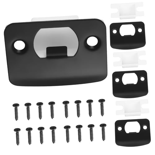 LOORGVEL 4 Stück Teiliges Türschließblech aus Robustem Metall Präzise Verarbeitet mit Langlebiger Metalloberfläche Passend für Türfallen und Riegel Vielseitig Einsetzbar für Wohn und LOORGVEL 4 Stück Teiliges Türschließblech aus Robustem Metall Präzise Verarbeitet mit Langlebiger Metalloberfläche Passend für Türfallen und Riegel Vielseitig Einsetzbar für Wohn und von LOORGVEL