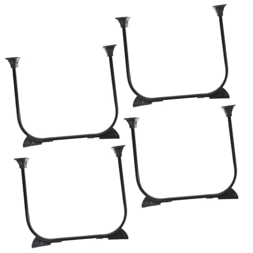 LOORGVEL 4 Stück Teiliges U förmige Klappbare Metall tischbeine Schwarz Faltbare Möbelbeine mit Hoher Tragkraft Platzsparend und Leicht für Couchtisch Schreibtisch Bank Geeignet LOORGVEL 4 Stück Teiliges U förmige Klappbare Metall tischbeine Schwarz Faltbare Möbelbeine mit Hoher Tragkraft Platzsparend und Leicht für Couchtisch Schreibtisch Bank Geeignet von LOORGVEL