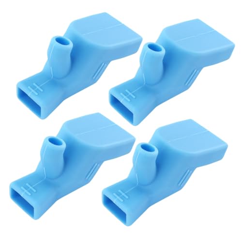 LOORGVEL 4 Stück Teiliges Wasserhahnverlängerungs für Spritzwassergeschütztes Handwaschgerät Einfache Installation Bunter Wasserfluss Extender Fördert Händewaschen und Wassersparen von LOORGVEL