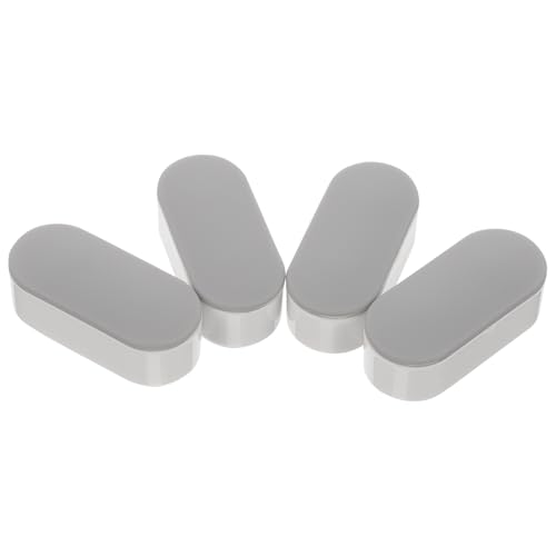 LOORGVEL 4 Stück Toilettensitz Polsterung Dicke Auflage mit Stoßdämpfung und Rutschfester Klebefläche Erhöht Sitzhöhe für Mehr Komfort Einfache Montage für Standard Wc Sitz und LOORGVEL 4 Stück Toilettensitz Polsterung Dicke Auflage mit Stoßdämpfung und Rutschfester Klebefläche Erhöht Sitzhöhe für Mehr Komfort Einfache Montage für Standard Wc Sitz und von LOORGVEL