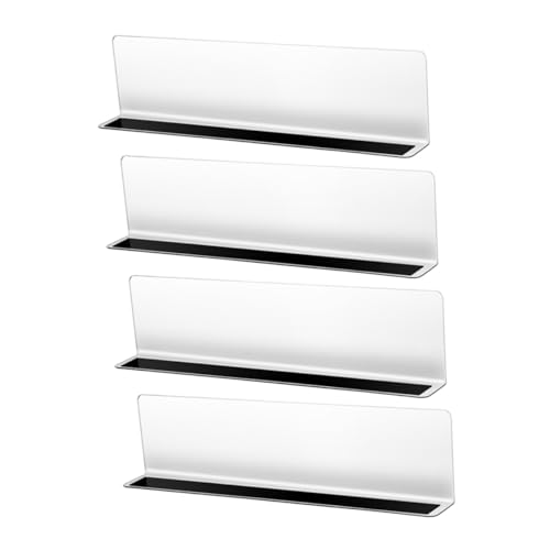 LOORGVEL 4 Stück Transparente Förmige Regaltrenner mit Magnet Strapazierfähige Verschleiß und Ölresistente Schrank und Ladentrenner für Ordentliche Aufbewahrung in Schränken und Ablagen LOORGVEL 4 Stück Transparente Förmige Regaltrenner mit Magnet Strapazierfähige Verschleiß und Ölresistente Schrank und Ladentrenner für Ordentliche Aufbewahrung in Schränken und Ablagen von LOORGVEL