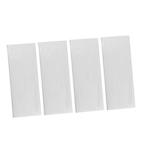 LOORGVEL 4 Stück Unsichtbare Aluminiumlegierung Küchengriffe Teiliges Moderner Möbelgriff Lochabstand Langlebig und Installieren für Schränke von LOORGVEL