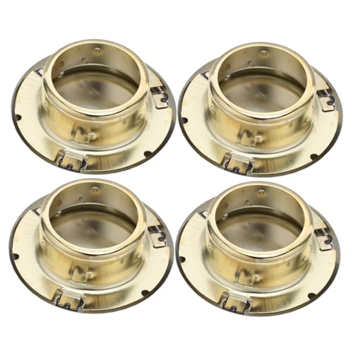 LOORGVEL 4 Stück Verdeckte Sprinklerkopf-abdeckungen aus Kupfer Gewindeschutz für Feuerlösch-sprinklersysteme Deckenmontage Vollflächiger Schutz für Büro und Wohnräume LOORGVEL 4 Stück Verdeckte Sprinklerkopf-abdeckungen aus Kupfer Gewindeschutz für Feuerlösch-sprinklersysteme Deckenmontage Vollflächiger Schutz für Büro und Wohnräume von LOORGVEL