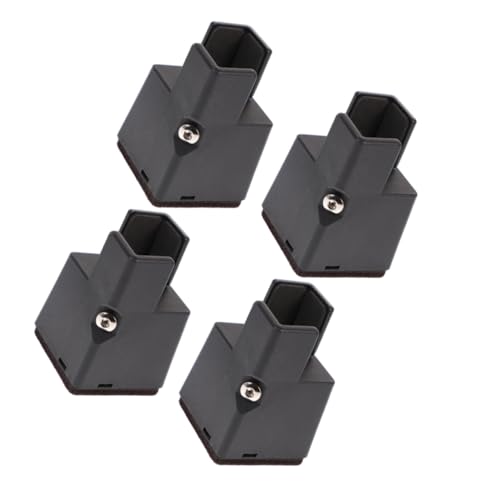 LOORGVEL 4 Stück Verstellbare Möbelerhöhungen Abs Material rutschfest mit Schraubklemme für Tisch Stuhl Bett Sofa Möbelbeine Breit Schutz und Stabilität LOORGVEL 4 Stück Verstellbare Möbelerhöhungen Abs Material rutschfest mit Schraubklemme für Tisch Stuhl Bett Sofa Möbelbeine Breit Schutz und Stabilität von LOORGVEL