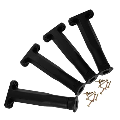 LOORGVEL 4 Stück Verstellbare Möbelstützfüße Höhe mit Schrauben Robuste Kunststoff-bettbeine für Betten Sofas Schränke Höhenverstellbare Möbelbeine für Vielseitige Anwendung LOORGVEL 4 Stück Verstellbare Möbelstützfüße Höhe mit Schrauben Robuste Kunststoff-bettbeine für Betten Sofas Schränke Höhenverstellbare Möbelbeine für Vielseitige Anwendung von LOORGVEL