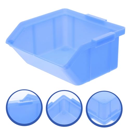 LOORGVEL 4 Stück Wandmontierte Kunststoff aufbewahrungsboxen Blau Stapelbar Werkzeug Kleinteile Organizer für Werkstatt Büro Haushalt LOORGVEL 4 Stück Wandmontierte Kunststoff aufbewahrungsboxen Blau Stapelbar Werkzeug Kleinteile Organizer für Werkstatt Büro Haushalt von LOORGVEL