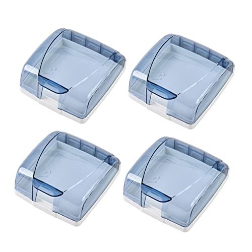 LOORGVEL 4 Stück Wandsteckdosenabdeckung Wasserdichter Steckdosenschutz für Badezimmer Praktischer Wandsteckdosenprotection Einfache Installation Flexibles Design Zufällige Zufällige Farbe LOORGVEL 4 Stück Wandsteckdosenabdeckung Wasserdichter Steckdosenschutz für Badezimmer Praktischer Wandsteckdosenprotection Einfache Installation Flexibles Design Zufällige Zufällige Farbe von LOORGVEL