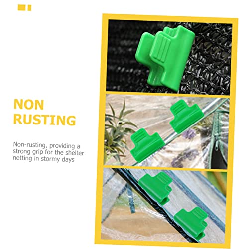 LOORGVEL 40 Stück Teiliges Gewächshaus klammern aus Robustem PP für Folienbefestigung Schnappbare Clips Kompatibel mit Rundrohren Witterungsbeständig Wiederverwendbar für Gewächshaus und LOORGVEL 40 Stück Teiliges Gewächshaus klammern aus Robustem PP für Folienbefestigung Schnappbare Clips Kompatibel mit Rundrohren Witterungsbeständig Wiederverwendbar für Gewächshaus und von LOORGVEL