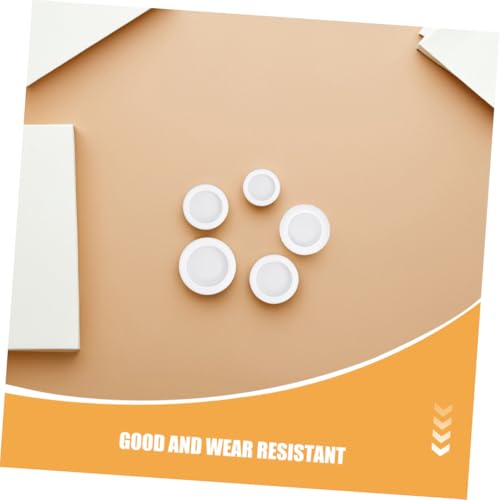 LOORGVEL 40 Stück Teiliges Piggy Bank Plug aus Elastischem Gummi Runde Weiße Münzfachstopper für Sparbüchsen Staub Feuchtigkeitsdichte Ersatzverschlüsse Benutzerfreundlich und Langlebig von LOORGVEL