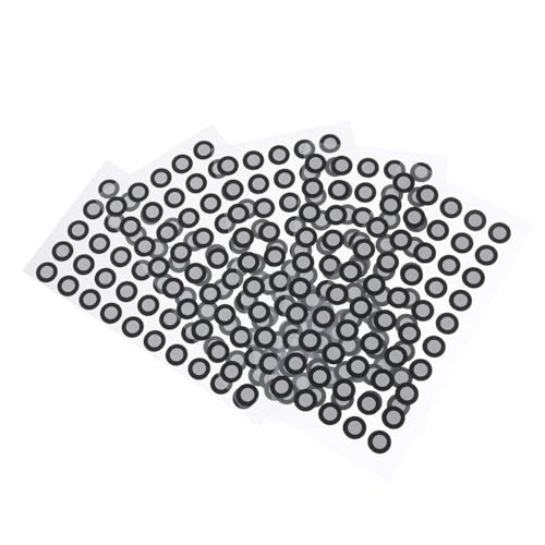 LOORGVEL 5 Blätter Reflektierende Film Markierungspunkte Verschleißfest Präzise Scan Marker für Scanner Einfache Anwendung Zuverlässige Referenzpunkte für Exakte Positionsbestimmung von LOORGVEL