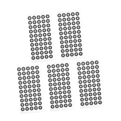 LOORGVEL 5 Blätter Teilige Reflektierende Markierungspunkte für Scanner Reißfestes Material Hochreflektierende Referenzaufkleber Langlebig Einfach Anzubringen und Wiederverwendbar für LOORGVEL 5 Blätter Teilige Reflektierende Markierungspunkte für Scanner Reißfestes Material Hochreflektierende Referenzaufkleber Langlebig Einfach Anzubringen und Wiederverwendbar für von LOORGVEL
