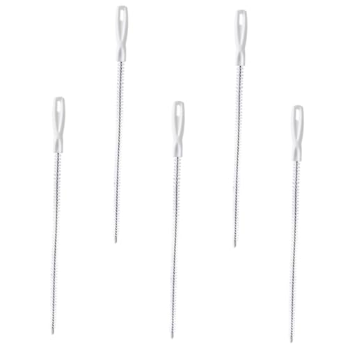 LOORGVEL 5 Stück Teiliges Abflussreiniger Sticks Flexibel Langlebig Haarentferner für Waschbecken Küche Bad für Verstopfte Rohre und Abflüsse LOORGVEL 5 Stück Teiliges Abflussreiniger Sticks Flexibel Langlebig Haarentferner für Waschbecken Küche Bad für Verstopfte Rohre und Abflüsse von LOORGVEL