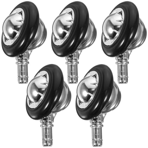 LOORGVEL 5 Stück Teiliges Bürostuhlrollen aus PVC und Aluminiumlegierung Robuste Stuhlrollen für Hartböden und Teppiche Sanftes Gleiten Geeignet für Schreibtisch Möbelrollen LOORGVEL 5 Stück Teiliges Bürostuhlrollen aus PVC und Aluminiumlegierung Robuste Stuhlrollen für Hartböden und Teppiche Sanftes Gleiten Geeignet für Schreibtisch Möbelrollen von LOORGVEL