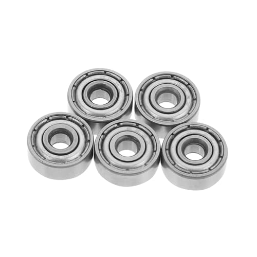 LOORGVEL 5 Stück Teiliges Rillenlager Abgeschirmt Metallabschirmung Präzisionslager Drucker Antriebsmotoren und Fördertechnik LOORGVEL 5 Stück Teiliges Rillenlager Abgeschirmt Metallabschirmung Präzisionslager Drucker Antriebsmotoren und Fördertechnik von LOORGVEL