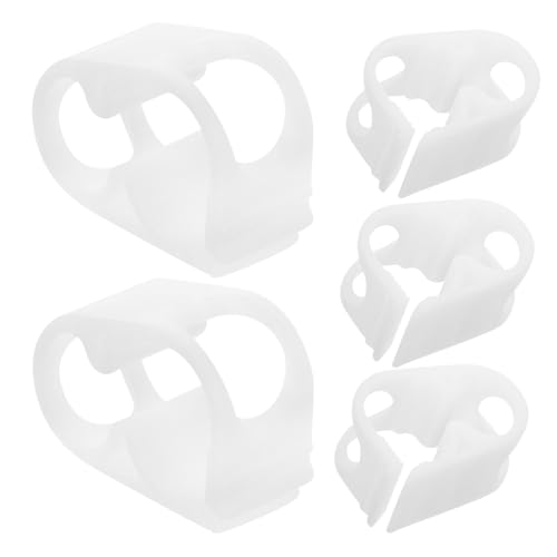 LOORGVEL 5 Stück Verstellbare Kunststoff Schlauchschellen Schlauchklemmen für Wasserrohre Präzise Durchflussregulierung und Absperrung Langlebig für Labor und Heimgebrauch Weiß LOORGVEL 5 Stück Verstellbare Kunststoff Schlauchschellen Schlauchklemmen für Wasserrohre Präzise Durchflussregulierung und Absperrung Langlebig für Labor und Heimgebrauch Weiß von LOORGVEL